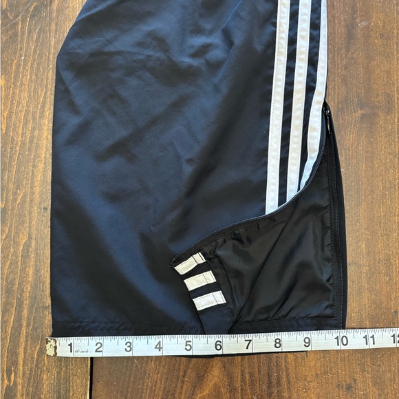 Adidas Black Joggers with White Stripes - Picture 10 of 10